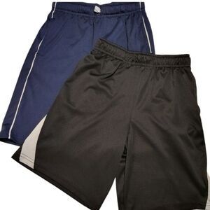 Boys Bundle Of 2 Jumping Beans Black Active Shorts